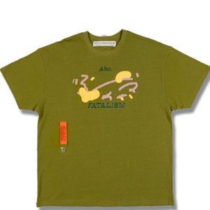 ADVISORY BOARD CRYSTALS (Abc) “FATALISM” T-Shirt Moss Green
